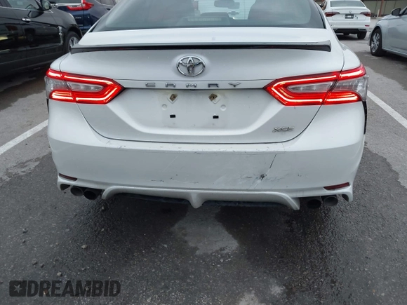 2019 Toyota Camry XSE with VIN 4T1BZ1HK3KU024875, listed as a IAAI auction lot 40952896 with 151,535 mi miles and . Bid and sale history available at DreamBid. Image 18.