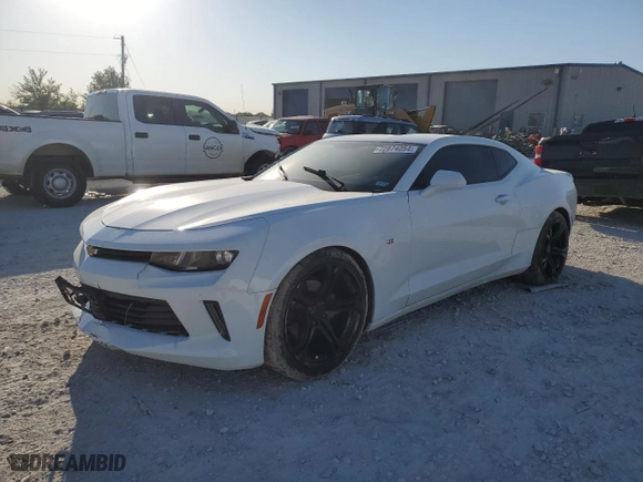 2017 Chevrolet Camaro 2LT with VIN 1G1FC1RX3H0175631, listed as a Copart auction lot 72874054 with 87,015 mi miles and Salvage Title. Bid and sale history available at carsss.com. Image 1.