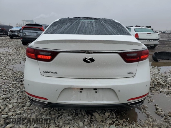 2018 Kia Cadenza Premium with VIN KNALC4J1XJ5103947, listed as a Copart auction lot 47964945 with 103,728 mi miles and Salvage Title. Bid and sale history available at carsss.com. Image 6.