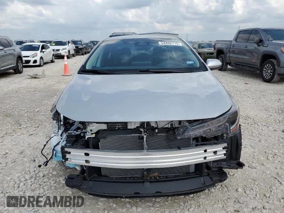 2024 Toyota Corolla LE with VIN 5YFB4MDE9RP212053, listed as a Copart auction lot 54492715 with 6,104 mi miles and Salvage title. Bid and sale history available at DreamBid. Image 5.