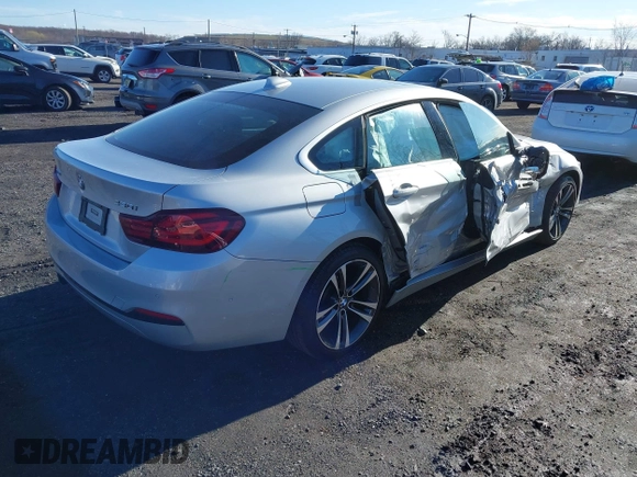 2020 BMW 4 Series 430i xDrive z VIN WBA4J3C03LCD21710, wystawiony jako IAAI lot #41768173 z przebiegiem 53 004 mil mil oraz . Historia ofert i sprzedaży dostępna na DreamBid. Obrazek 4.