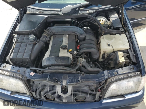 1996 Mercedes-Benz C with VIN WDBHA28E3TF392659, listed as a Copart auction lot 75169934 with Not Provided miles and Salvage Title. Bid and sale history available at carsss.com. Image 11.