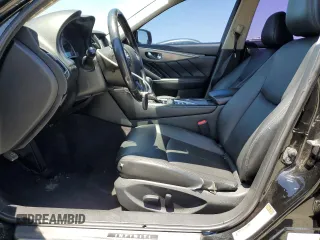 2015 Infiniti Q50 with VIN JN1BV7APXFM341182, listed as a Copart auction lot 63513845 with 146,925 mi miles and Salvage title. Bid and sale history available at DreamBid. Image 7.