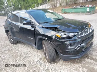 2022 Jeep Compass Latitude Lux с VIN 3C4NJDFBXNT141932, выставлен на аукционе IAAI как лот 42527878 с пробегом 29 855 миль миль и . История ставок и продаж доступна на DreamBid. Изображение 1.