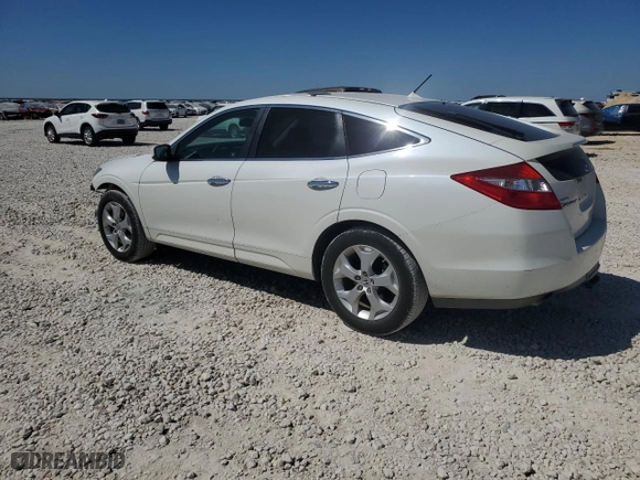 2010 Honda Accord Crosstour EX-L with VIN 5J6TF2H51AL011431, listed as a Copart auction lot 75486454 with 186,433 mi miles and Salvage Title. Bid and sale history available at carsss.com. Image 2.