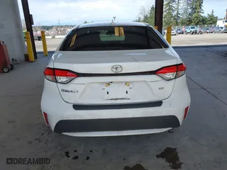 2020 Toyota Corolla LE with VIN JTDHPRAE6LJ056116, listed as a IAAI auction lot 41906804 with 43,634 mi miles. Bid and sale history available at carsss.com. Image 17.