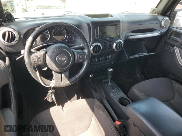 2014 Jeep Wrangler Unlimited Rubicon with VIN 1C4BJWFGXEL292145, listed as a Copart auction lot 53543485 with 121,884 mi miles and Clean Title. Bid and sale history available at carsss.com. Image 8.
