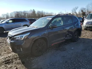 2019 Subaru Forester Sport with VIN JF2SKAPC1KH446026, listed as a Copart auction lot 47895875 with 70,657 mi miles and Salvage Title. Bid and sale history available at carsss.com. Image 1.