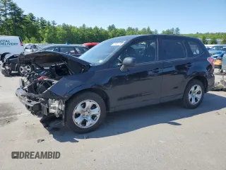 2015 Subaru Forester 2.5i with VIN JF2SJAAC3FH518801, listed as a Copart auction lot 58651195 with 181,718 mi miles and Salvage title. Bid and sale history available at DreamBid. Image 1.