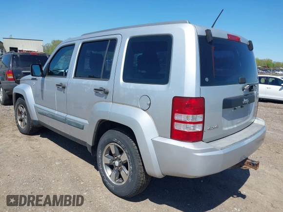 2008 Jeep Liberty Sport with VIN 1J8GN28K28W179581, listed as a IAAI auction lot 42231300 with 161,439 mi miles and . Bid and sale history available at DreamBid. Image 3.