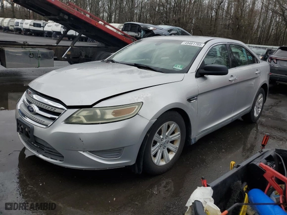 2011 Ford Taurus SE with VIN 1FAHP2DW6BG113637, listed as a Copart auction lot 49461705 with 154,735 mi miles and Salvage Title. Bid and sale history available at carsss.com. Image 1.