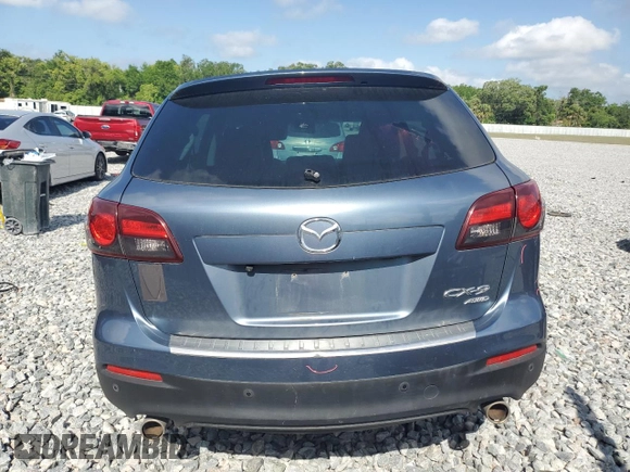 2014 Mazda CX-9 Touring with VIN JM3TB3CV2E0435343, listed as a Copart auction lot 51261995 with 143,270 mi miles and Salvage Title. Bid and sale history available at carsss.com. Image 6.
