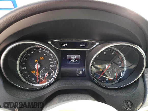 2019 Mercedes-Benz CLA with VIN WDDSJ4EB6KN752076, listed as a Copart auction lot 43992703 with 22,917 mi miles. Bid and sale history available at carsss.com. Image 9.