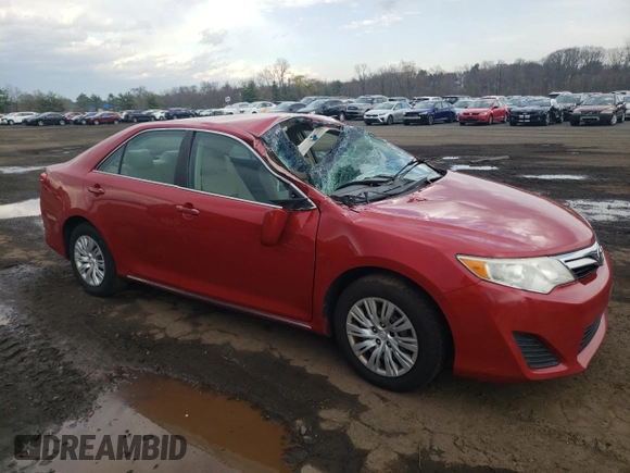 2012 Toyota Camry L with VIN 4T1BF1FK5CU636976, listed as a Copart auction lot 52767095 with 167,676 mi miles and Salvage Title. Bid and sale history available at carsss.com. Image 4.