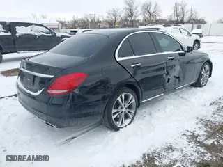 2015 Mercedes-Benz C-Class C 300 with VIN 55SWF4JB9FU048363, listed as a IAAI auction lot 41324130 with 101,595 mi miles. Bid and sale history available at carsss.com. Image 4.