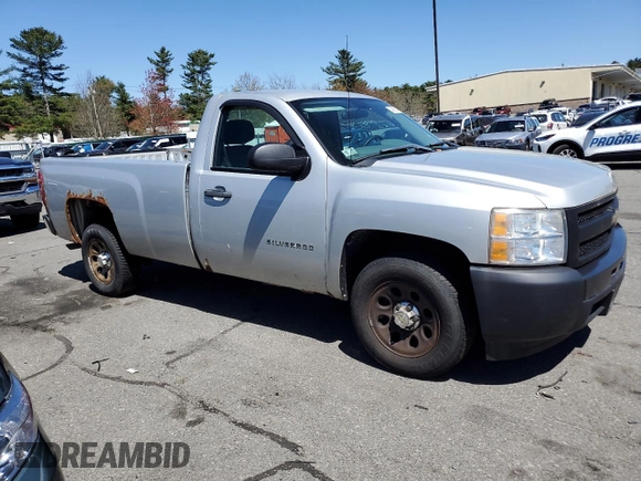 2011 Chevrolet Silverado 1500 Work Truck with VIN 1GCNCPEX7BZ261152, listed as a Copart auction lot 54665845 with Not Provided miles and Clean Title. Bid and sale history available at DreamBid. Image 4.
