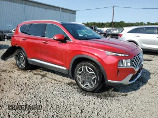 2023 Hyundai Santa Fe Hybrid SEL Premium with VIN 5NMS3DA12PH003474, listed as a Copart auction lot 69751374 with 18,316 mi miles and Salvage Title. Bid and sale history available at carsss.com. Image 4.