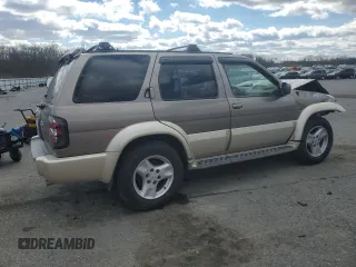 2001 Infiniti QX4 Luxury z VIN JNRDR07Y41W108932, wystawiony jako Copart lot #47440085 z przebiegiem 131 045 mil mil oraz Szkoda całkowita • Salvage title. Historia ofert i sprzedaży dostępna na DreamBid. Obrazek 3.