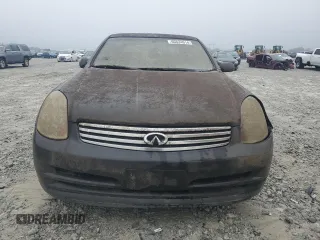 2003 Infiniti G35 w/Leather with VIN JNKCV51E43M335893, listed as a Copart auction lot 60824014 with Not Provided miles and Non Repairable. Bid and sale history available at carsss.com. Image 5.