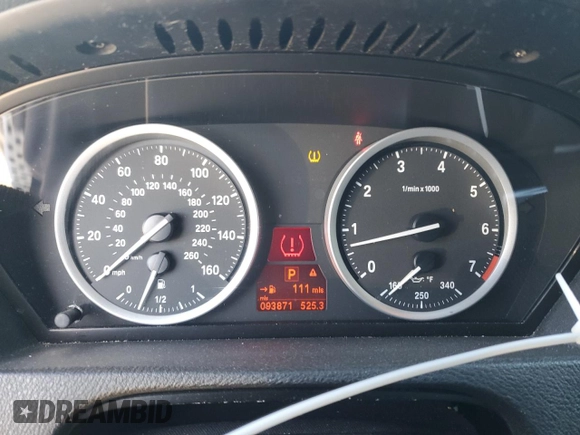 2011 BMW X6 50i with VIN 5UXFG8C59BLZ95454, listed as a Copart auction lot 86501054 with 93,871 mi miles and Clean Title. Bid and sale history available at carsss.com. Image 9.