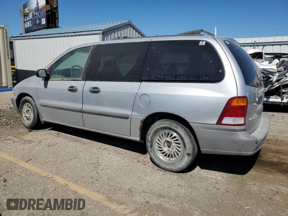 1999 Ford Windstar LX with VIN 2FMZA5140XBA04377, listed as a Copart auction lot 73172914 with 176,663 mi miles and Salvage Title. Bid and sale history available at carsss.com. Image 2.