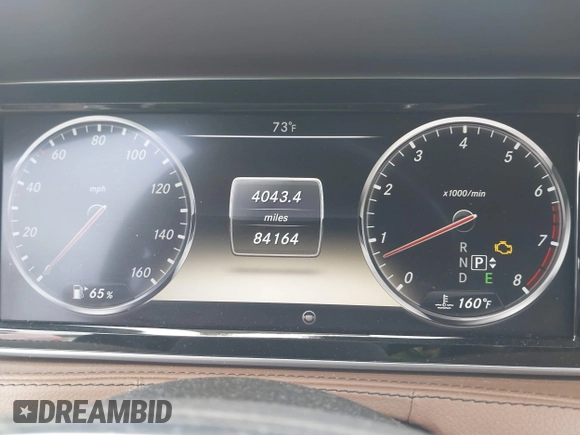 2014 Mercedes-Benz S-Class S 550 with VIN WDDUG8CB1EA049191, listed as a IAAI auction lot 41931276 with 84,164 mi miles. Bid and sale history available at carsss.com. Image 15.