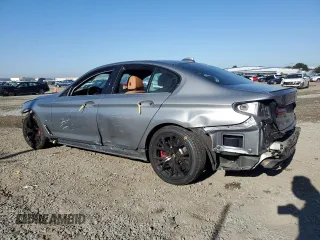 2023 BMW 5 Series 540i with VIN WBA53BJ06PWY00135, listed as a Copart auction lot 46426125 with 49,024 mi miles and Salvage title. Bid and sale history available at DreamBid. Image 2.