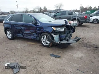 2016 Ford Edge SEL with VIN 2FMPK3J97GBB02701, listed as a IAAI auction lot 41104784 with 95,510 mi miles. Bid and sale history available at carsss.com. Image 1.