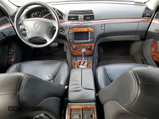 2006 Mercedes-Benz S 55 AMG with VIN WDBNG74J46A467680, listed as a Copart auction lot 79600314 with 155,019 mi miles and Clean Title. Bid and sale history available at DreamBid. Image 8.