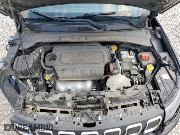 2022 Jeep Compass Sport with VIN 3C4NJCAB9NT139431, listed as a Copart auction lot 57057945 with 50,472 mi miles and Salvage title. Bid and sale history available at DreamBid. Image 12.
