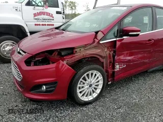 2015 Ford C-Max SEL with VIN 1FADP5BUXFL116071, listed as a Copart auction lot 52123455 with 66,719 mi miles and Salvage Title. Bid and sale history available at carsss.com. Image 11.