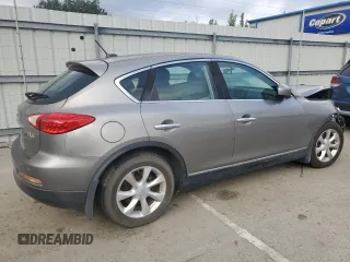 2010 Infiniti EX Journey with VIN JN1AJ0HPXAM701578, listed as a Copart auction lot 85863374 with Not Provided miles and Salvage Title. Bid and sale history available at DreamBid. Image 3.