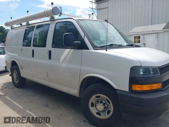 2021 Chevrolet Express Cargo with VIN 1GCWGAFP6M1231601, listed as a IAAI auction lot 42763185 with 105,783 mi miles and . Bid and sale history available at DreamBid. Image 12.