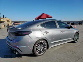 2017 Hyundai Elantra Sport с VIN KMHD04LB6HU360329, выставлен на аукционе Copart как лот 44578425 с пробегом 89 653 миль миль и Списание • Salvage title. История ставок и продаж доступна на DreamBid. Изображение 3.