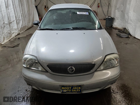 2005 Mercury Sable GS with VIN 1MEFM50U55A610796, listed as a Copart auction lot 76559784 with 75,102 mi miles and Salvage Title. Bid and sale history available at DreamBid. Image 5.