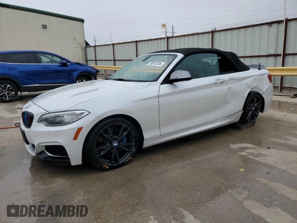 2016 BMW 2 Series M235i with VIN WBA1M1C59GV393903, listed as a Copart auction lot 78515724 with 0 mi miles and Salvage Title. Bid and sale history available at carsss.com. Image 1.