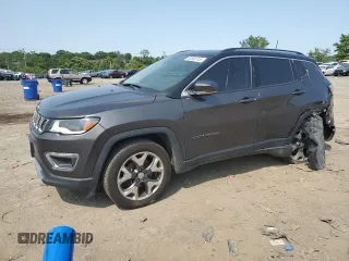 2017 Jeep Compass Limited с VIN 3C4NJDCB1HT688595, выставлен на аукционе Copart как лот 58960745 с пробегом 84 565 миль миль и Списание • Salvage title. История ставок и продаж доступна на DreamBid. Изображение 1.