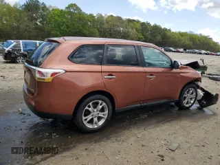 2014 Mitsubishi Outlander SE z VIN JA4AD3A35EZ018395, wystawiony jako Copart lot #51645775 z przebiegiem 159 641 mil mil oraz Szkoda całkowita • Salvage title. Historia ofert i sprzedaży dostępna na DreamBid. Obrazek 3.