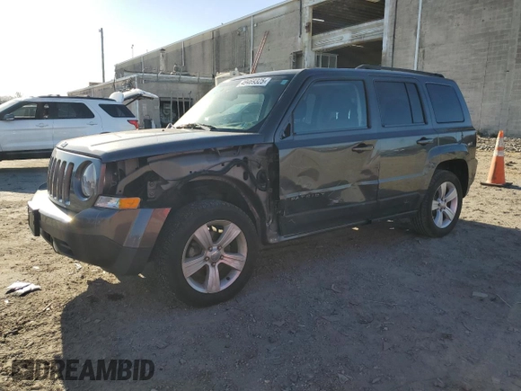 2017 Jeep Patriot Latitude with VIN 1C4NJPFB4HD102927, listed as a Copart auction lot 49469325 with 84,335 mi miles and Salvage Title. Bid and sale history available at DreamBid. Image 1.