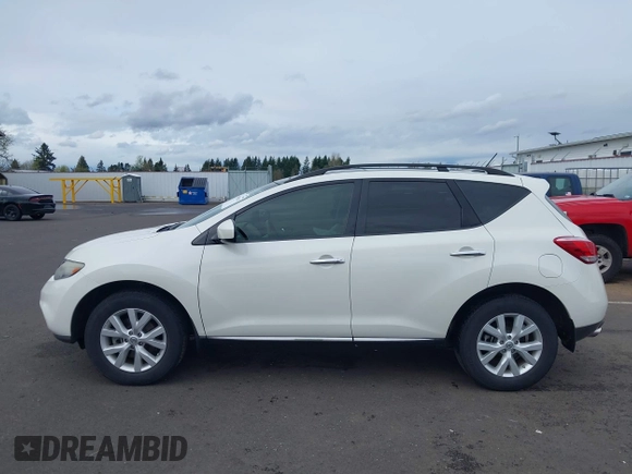 2014 Nissan Murano SL with VIN JN8AZ1MU5EW406054, listed as a IAAI auction lot 41894493 with 72,017 mi miles and . Bid and sale history available at carsss.com. Image 14.