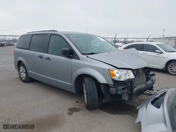 2019 Dodge Grand Caravan SE with VIN 2C4RDGBG2KR547780, listed as a IAAI auction lot 41538829 with 63,667 mi miles. Bid and sale history available at carsss.com. Image 1.