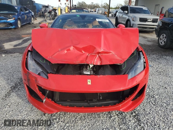2019 Ferrari Portofino z VIN ZFF89FPA7K0241990, wystawiony jako Copart lot #87166084 z przebiegiem 5445 mil mil oraz Szkody całkowita. Historia ofert i sprzedaży dostępna na DreamBid. Obrazek 5.