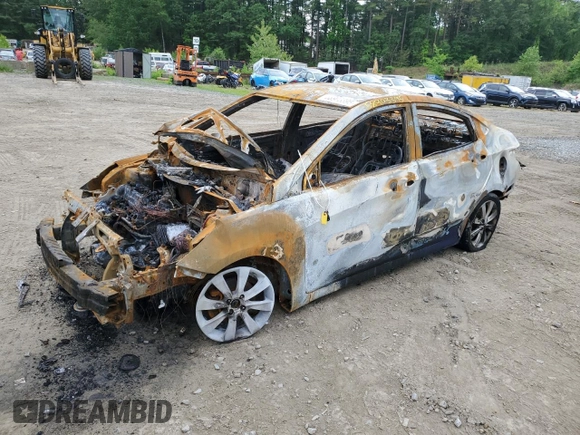 2012 Hyundai Accent GLS z VIN KMHCU4AE8CU069739, wystawiony jako Copart lot #58903395 z przebiegiem Nie podano mil oraz Czysty tytuł • Clean title. Historia ofert i sprzedaży dostępna na DreamBid. Obrazek 1.