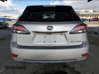 2013 Lexus RX with VIN JTJZB1BA9D2007114, listed as a Copart auction lot 49663965 with 177,499 mi miles and Salvage Title. Bid and sale history available at carsss.com. Image 6.
