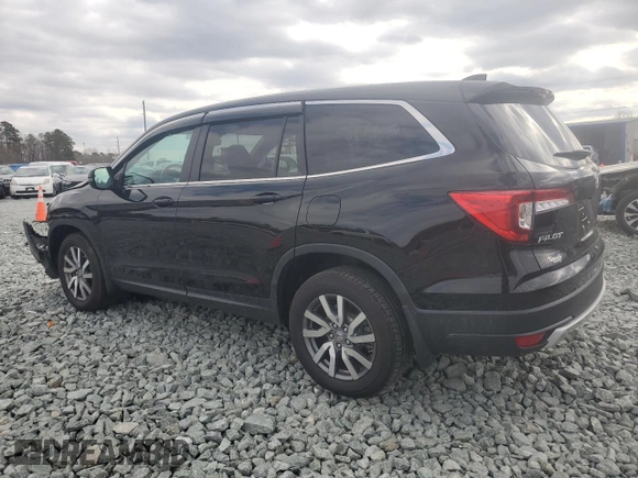 2022 Honda Pilot EX-L with VIN 5FNYF6H58NB017092, listed as a Copart auction lot 42502075 with 47,941 mi miles and Salvage Title. Bid and sale history available at carsss.com. Image 2.