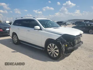 2017 Mercedes-Benz GLS 450 with VIN 4JGDF6EE9HA851724, listed as a Copart auction lot 71825474 with 38,626 mi miles and Salvage Title. Bid and sale history available at DreamBid. Image 4.