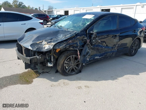 2017 Hyundai Elantra SE with VIN KMHD84LF6HU104395, listed as a IAAI auction lot 41644485 with 164,840 mi miles. Bid and sale history available at carsss.com. Image 18.