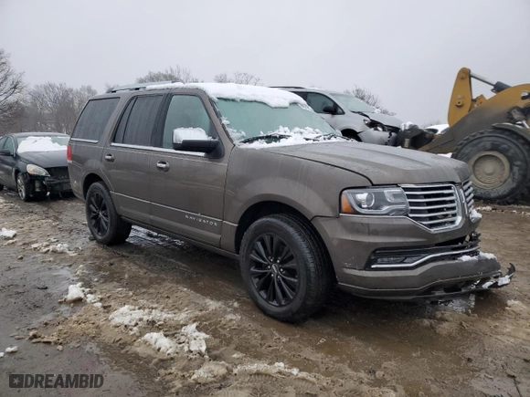 2015 Lincoln Navigator with VIN 5LMJJ2JT7FEJ14653, listed as a Copart auction lot 44921315 with 112,183 mi miles and Salvage Title. Bid and sale history available at carsss.com. Image 4.