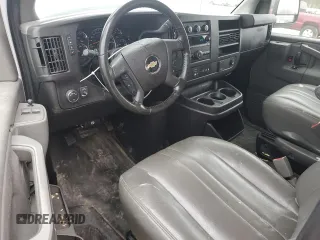 2021 Chevrolet Express Cargo with VIN 1GCWGAFP2M1217923, listed as a Copart auction lot 44116785 with 277,325 mi miles and Salvage title. Bid and sale history available at DreamBid. Image 8.