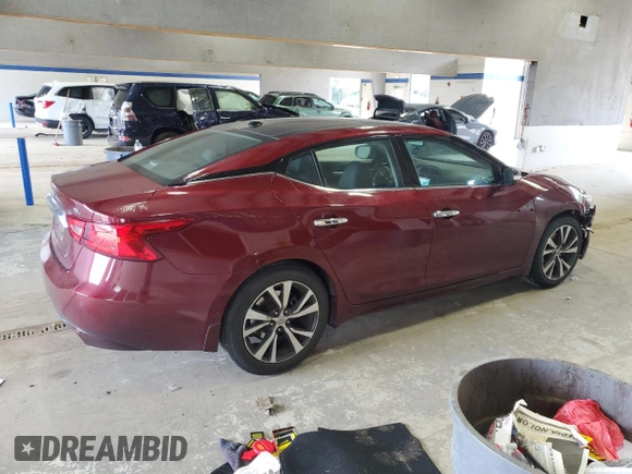2017 Nissan Maxima SL with VIN 1N4AA6AP5HC437377, listed as a Copart auction lot 60125275 with 73,377 mi miles and Salvage title. Bid and sale history available at DreamBid. Image 3.